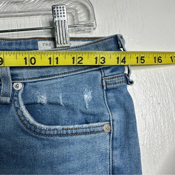 Rag & Bone Jeans Women Size 26 Cate Mid Rise Skinny Valley line Blue Denim - Picture 10 of 12